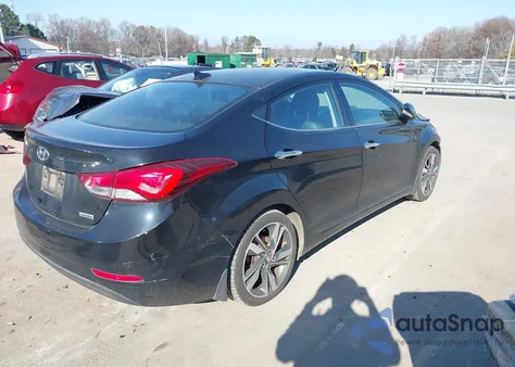 2015 Hyundai Elantra Limited/Se z USA, uszkodzony, nr VIN KMHDH4AE7FU305004